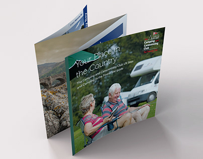 Brochure Design for The Camping and Caravanning Club
