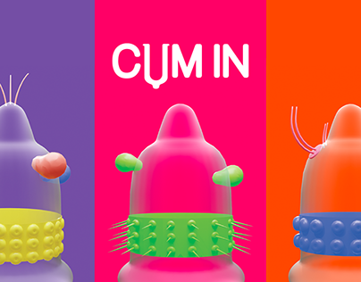 Cum in – condoms branding