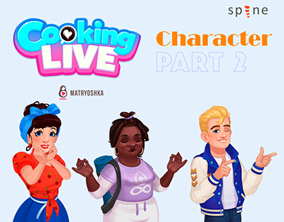Cooking Live. Character animation: Part 2 (Spine)