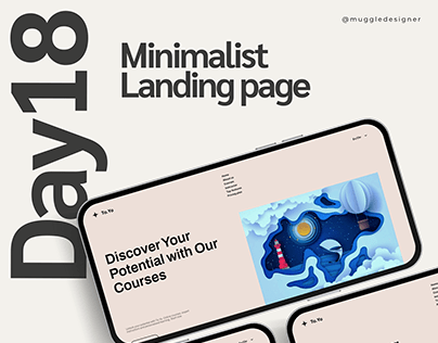 Minimalist Landing Page