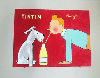 Tintin ~ Orange