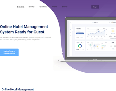 hotel management website
