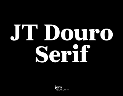 JT Douro Serif — Display Serif Typeface