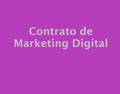 Contrato de Marketing Digital