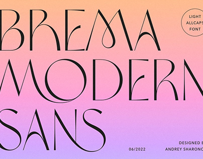 Brema Modern Sans