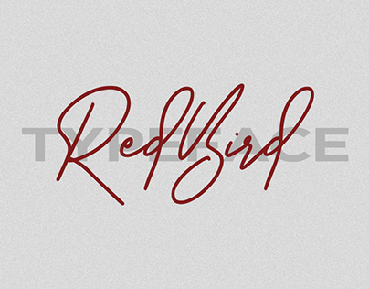 Redbird Signature Font Free Sans