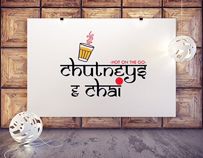 Chutneys & Chai Restaurant Branding (Final Logo)