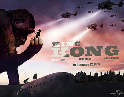 King Kong | Movie Campaign Re-Design
