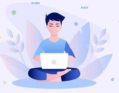 Meditation animation