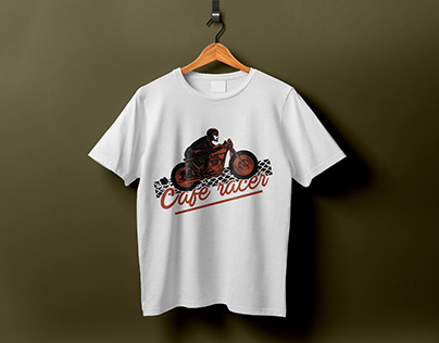 Cafe Racer T-shirt Design