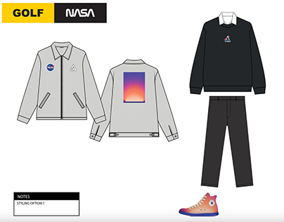 Wardrobe for NASA Artemis mission.