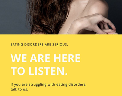 Are you struggling with eating disorders talk to us