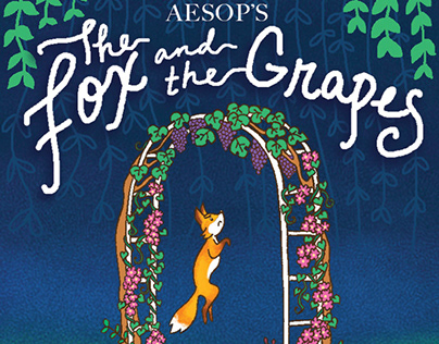 The Fox and the Grapes - Picture Book
