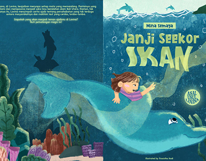 KIDS BOOK COVER -  Janji Seekor Ikan