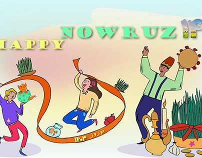 An Illustration of Nowruz 1403!