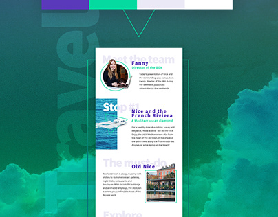 Discover Nice : Sweet dynamic contrasted (newsletter)