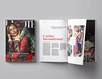 Giovanna Ewbank - Magazine Article Design