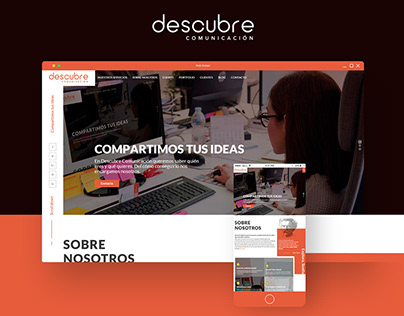 Descubre | web design