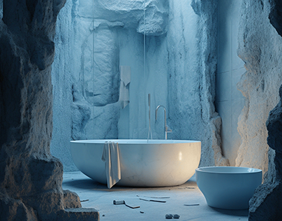 UNREAL BATHROOM | Blue Edition