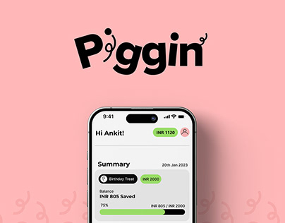 Piggin - UI/UX Design