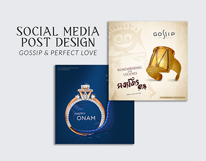 GOSSIP & PerfectLove - Social Media Post Design