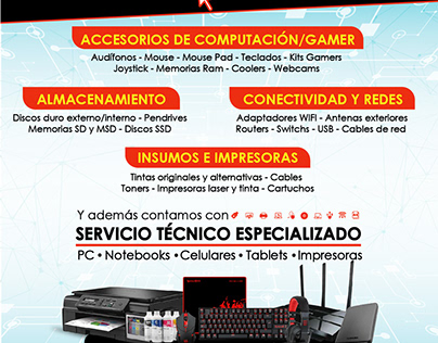 Flyer Publicitario "TEKNOLOGIK CHILE"