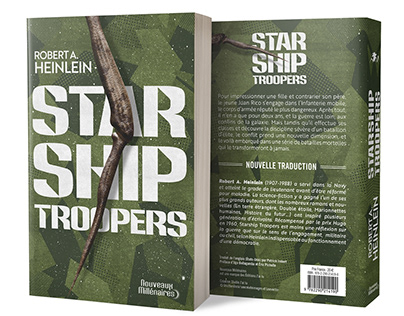Starship Troopers - Book cover design