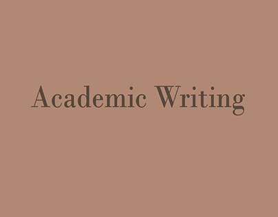 Academic writing sample