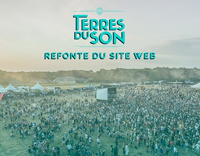 Festival Terres du Son - Refonte du site web