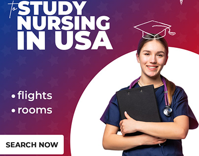 Nursing scholarships design for ad campaign