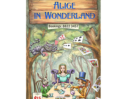 Alice in Wonderland theatrical poster