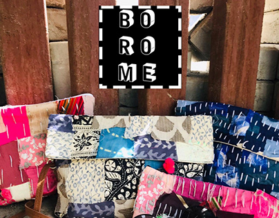 A range of handcrafted bags:BORO-ME