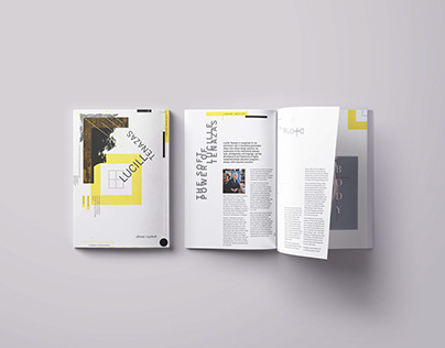 Designer Magzine | Lucille Tenazas | Sophmore Year