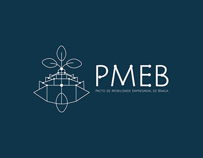Selo PMEB - Pacto de Mobilidade Empresarial de Braga