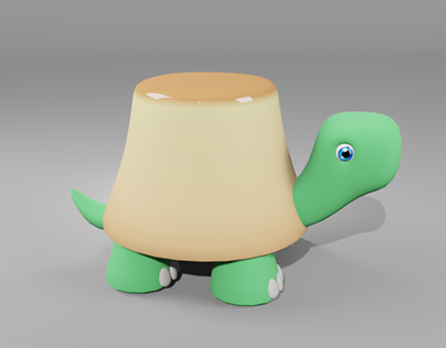 Project thumbnail - A different turtle, with flan 🐢 🍮