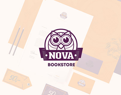 Nova bookstore | branding
