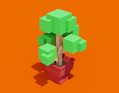 Lowpoly Plant