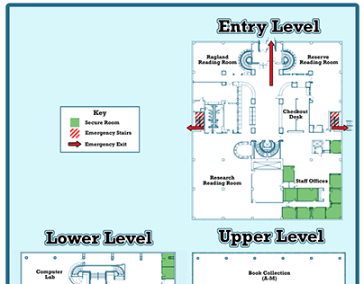 UNC ITS Service Desk Emergency Plan Maps