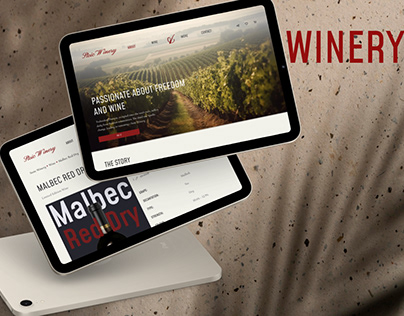 Winery | E-commerce Website Design