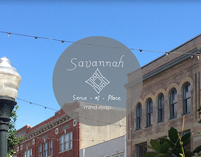 Savannah - Sense of Place - Mind Map