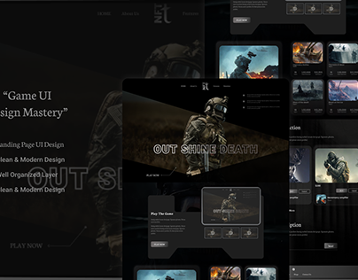 Gaming Website Projects  Photos, videos, logos, illustrations and branding  on Behance