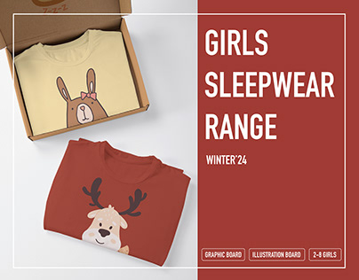 Project thumbnail - Enchanting Dreams: Winter24 Girls' Sleepwear Capsule