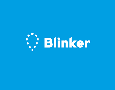 Blinker logo and brand identity project