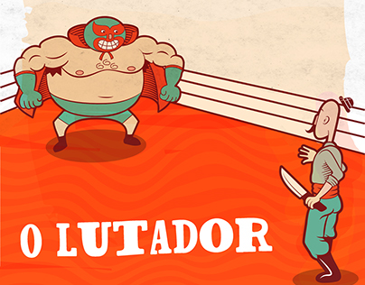 "O Lutador" Comics