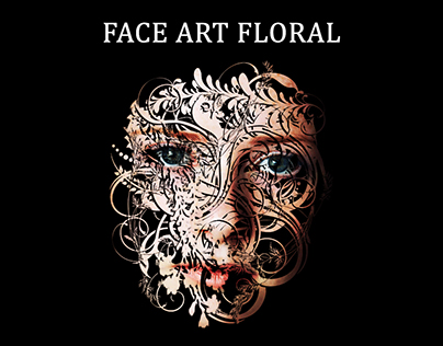Face Art Floral