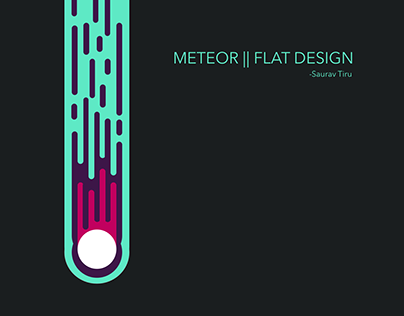 Simple Meteor based of Flat Designs