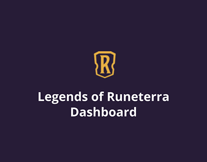 Legends of Runeterra Dashboard