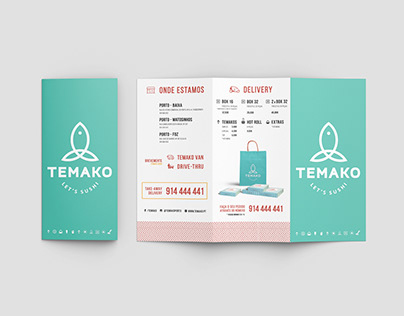 Temako / Menu & Business Card