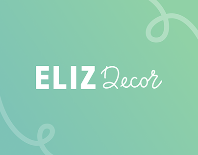 ELIZ Decor logo design