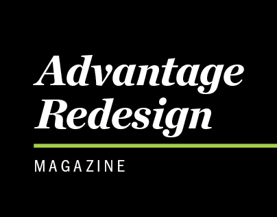 Advantage Magazine // Redesign